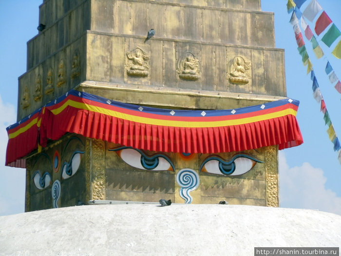 Ступа с глазами Катманду, Непал