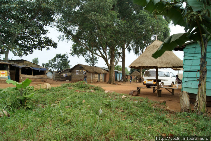 матату в деревне на острове Острова Сесе, Уганда