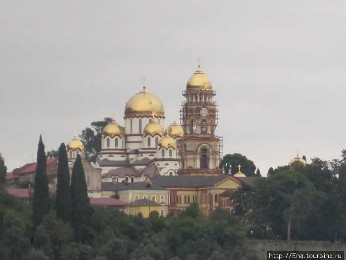 Новоафонский монастырь — чудо горного Кавказа Адлер, Россия