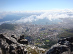 Вид на Кейптаун.