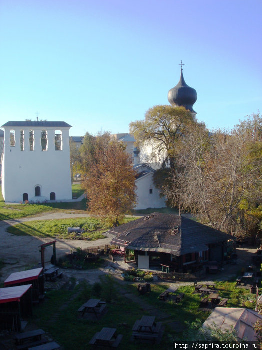 Древний русский город Псков, Россия