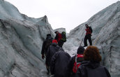 Восхождение по леднику