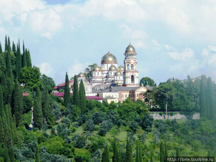 Новоафонский монастырь. Пицунда, Абхазия