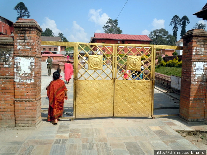 Ворота храма Катманду, Непал