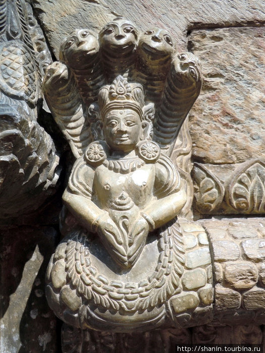 Элемент декора храма Шивы Катманду, Непал