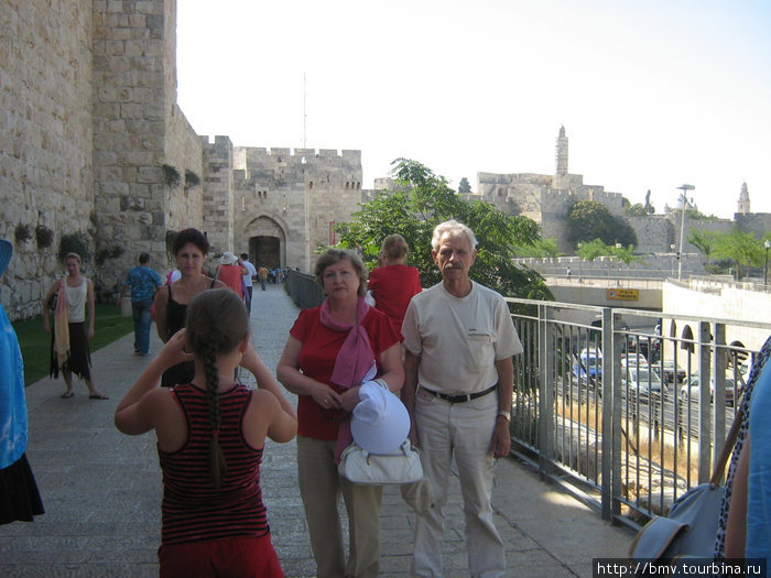Крепостная стена Старого Иерусалима. Иерусалим, Израиль