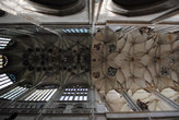 Потолки расписаны гербами местной аристократии
