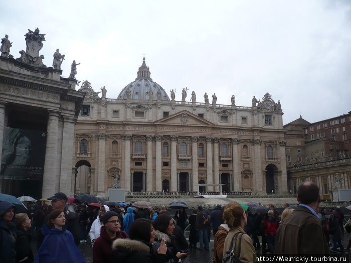 Дождливый день в Ватикане Ватикан (столица), Ватикан