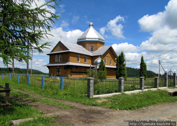 Церковь Вознесения Господня. Сянки, Украина