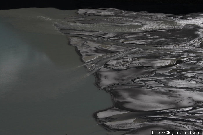 Рождение воды- ледник превращается в реку Непал