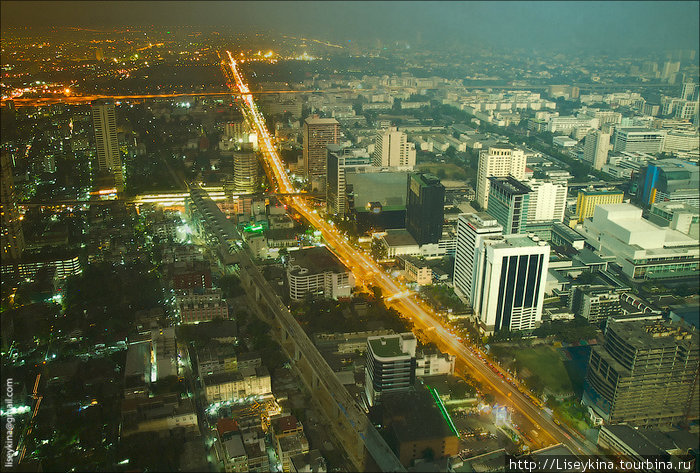 Смена дня и ночи Бангкок, Таиланд