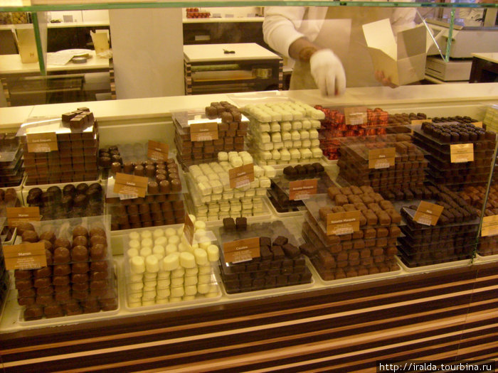 Очень большое количество (более 500 имен) по всей стране семейных шоколадных кондитерских. Бельгия