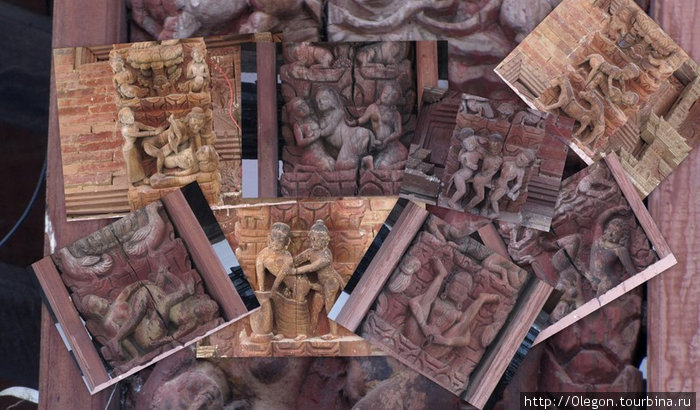 Изображения со стен храмов для повышения демографии в стране Непал