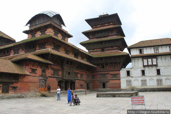 Двор Насал Чоук назван в честь танцующего Шивы Катманду, Непал