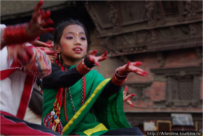Концерт под открытым небом. Дурбар. Катманду. Катманду, Непал