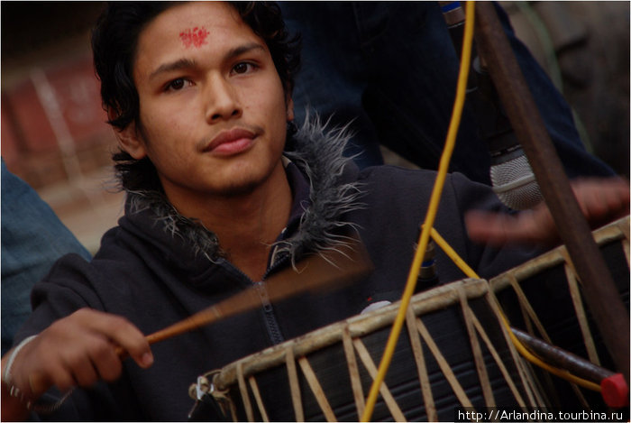 Концерт под открытым небом. Дурбар. Катманду. Катманду, Непал
