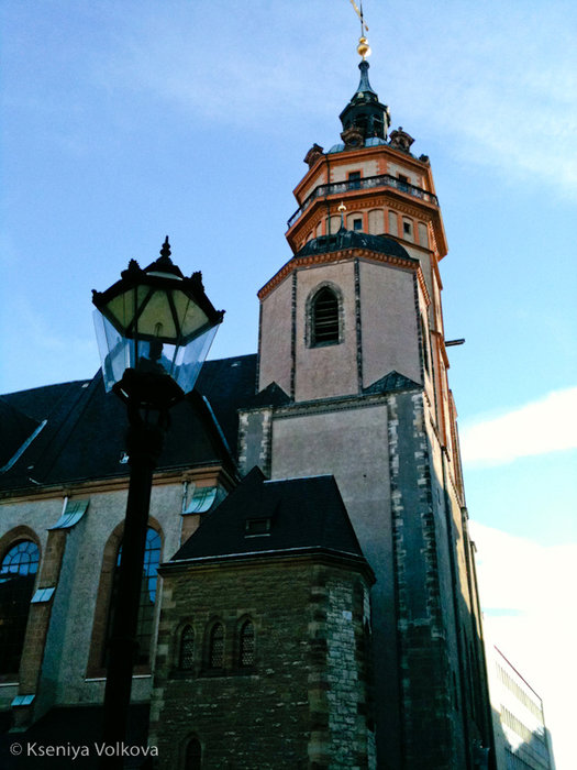 Церковь Св. Николая / Nikolaikirche Лейпциг, Германия