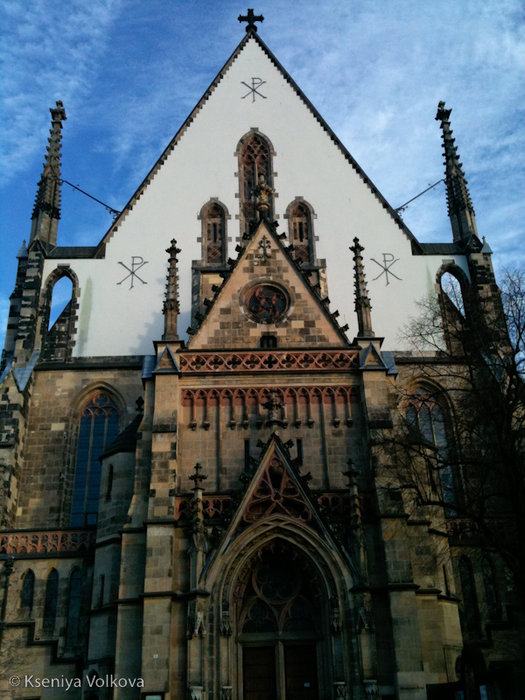 Церковь Св. Фомы / Thomaskirche Лейпциг, Германия