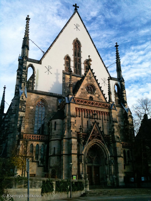 Церковь Св. Фомы / Thomaskirche Лейпциг, Германия