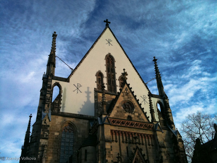 Церковь Св. Фомы / Thomaskirche Лейпциг, Германия