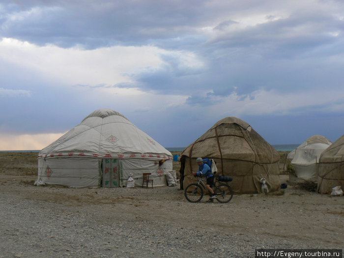 Велопоездка по Кыргызстану (Иссык-куль) Иссык-Куль озеро, Киргизия