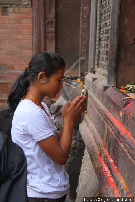 Дурбар во время Дасаина Катманду, Непал