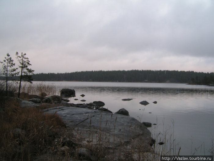 Камни, лес и вода Провинция Южная Карелия, Финляндия
