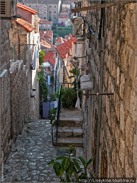 Средневековье сверху Дубровник, Хорватия