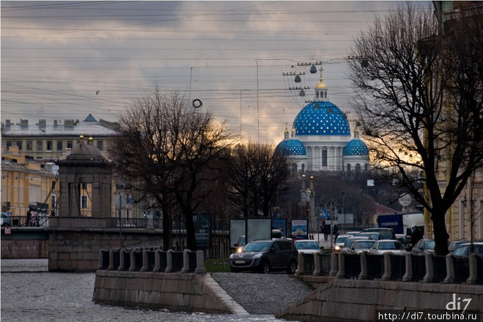 Любимый город. Сеть в небе Петербурга.