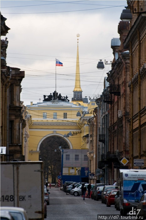 Любимый город. Сеть в небе Петербурга.