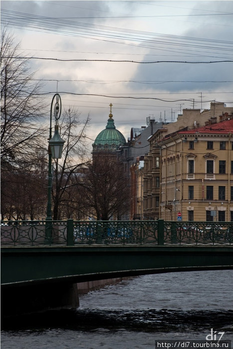 Любимый город. Сеть в небе Петербурга.