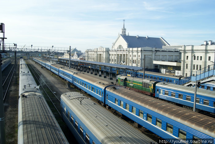 Московская сторона вокзала Брест, Беларусь