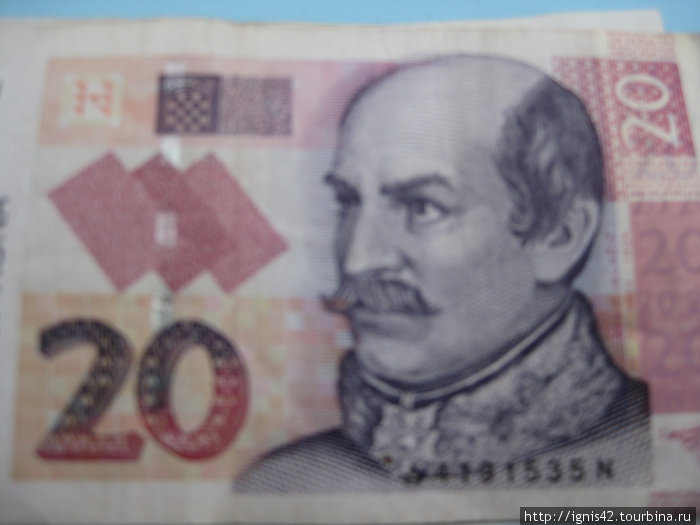 Белорусский батька еже и на валюте!!! Трогир, Хорватия