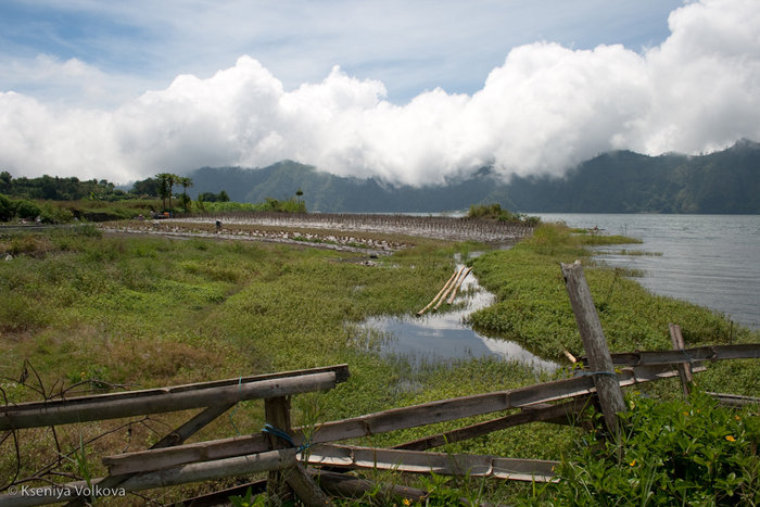 Вулкан Кинтамани и озеро Батур Кинтамани, Индонезия