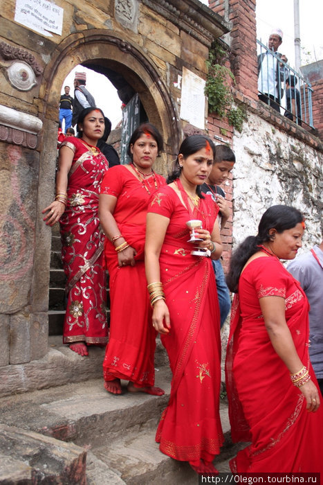 В Киртипур по праздникам Киртипур, Непал
