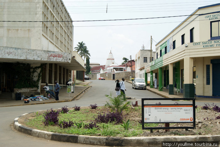 городская улица Кисуму, Кения