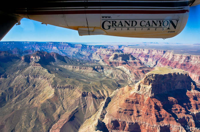 Открытие Америки: Гранд Каньон с высоты. Национальный парк Гранд-Каньон, CША