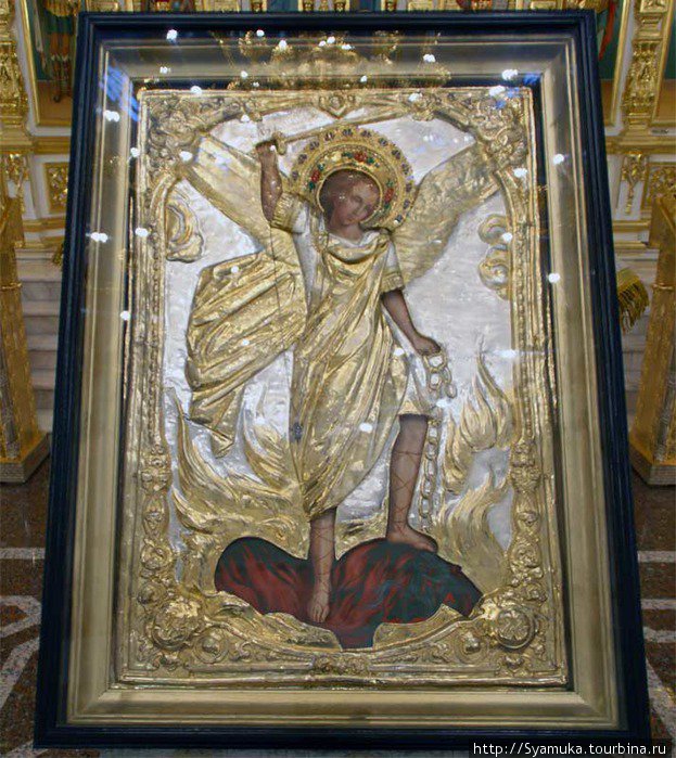 Икона Свято-Михайловского собора. (фото из сайта собора) Ижевск, Россия