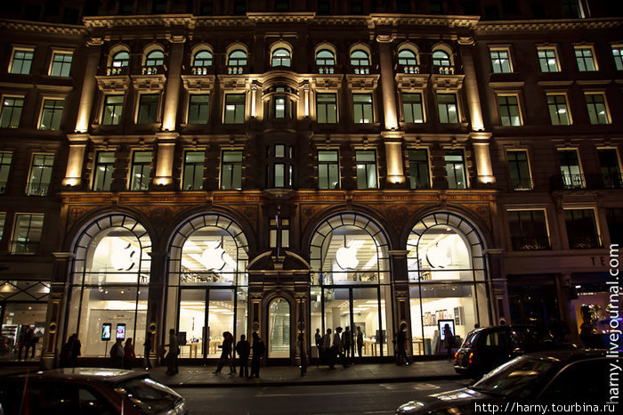Магазин Apple Store, на Регент Стрит. Лондон, Великобритания