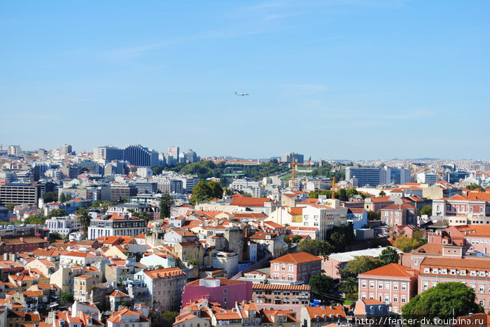Самолеты в небе Лиссабона Лиссабон, Португалия