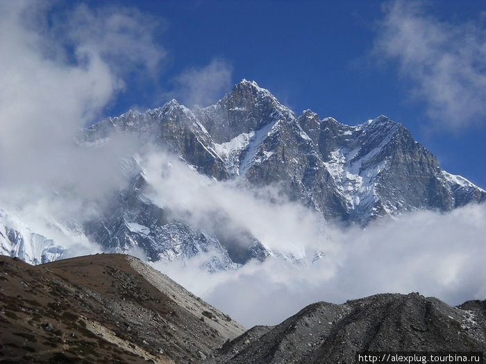 Лхотзе. Горы открываются по частям. Чукунг, Непал