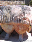 Остатки статуи  Богини плодородия в храме Таршин (копия)