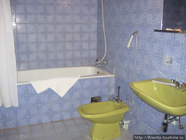 Ванная комната в полулюксе