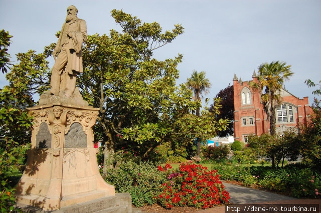 Памятник новозеландскому политику — Джону Григгу Эшбертон, Новая Зеландия
