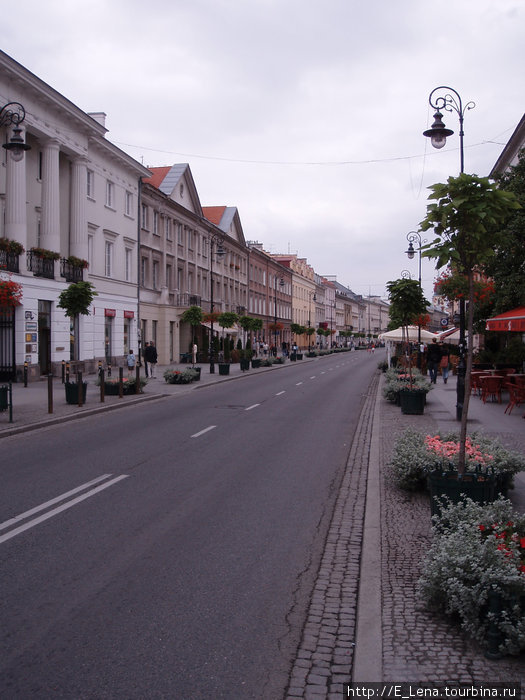 улица города Варшава, Польша