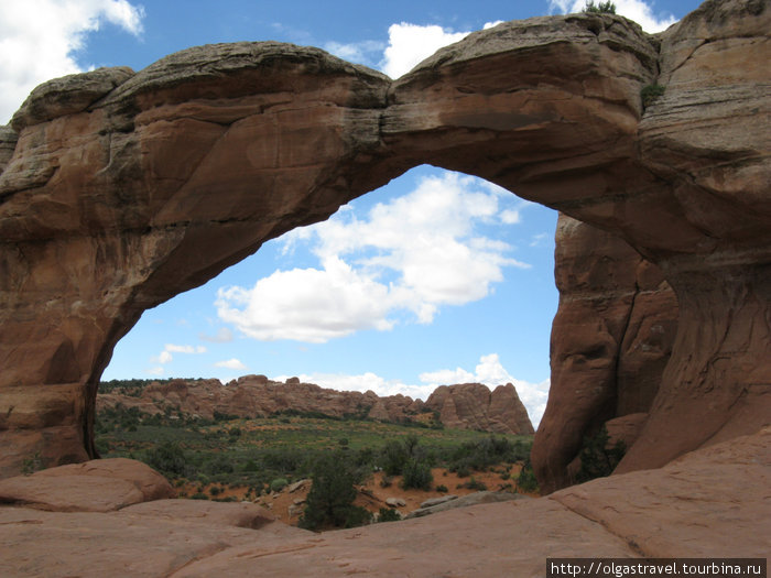 Broken Arch Национальный парк Арчес, CША