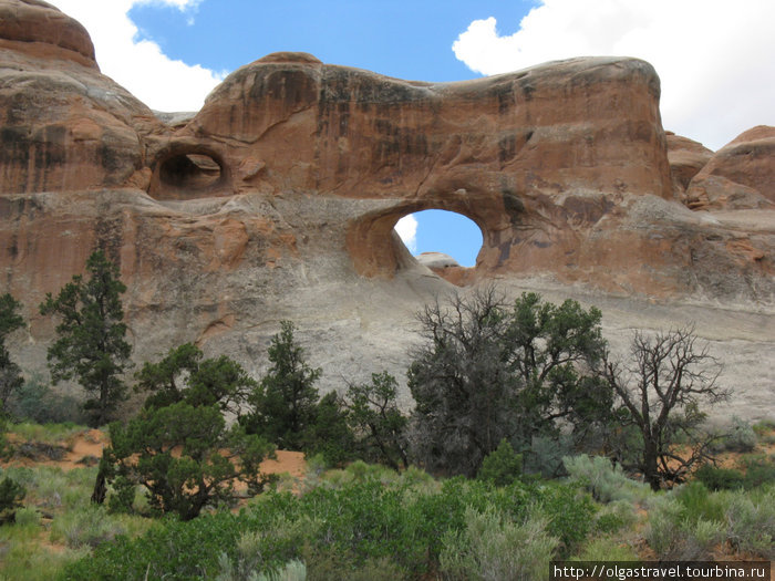 Tunnel Arch Национальный парк Арчес, CША