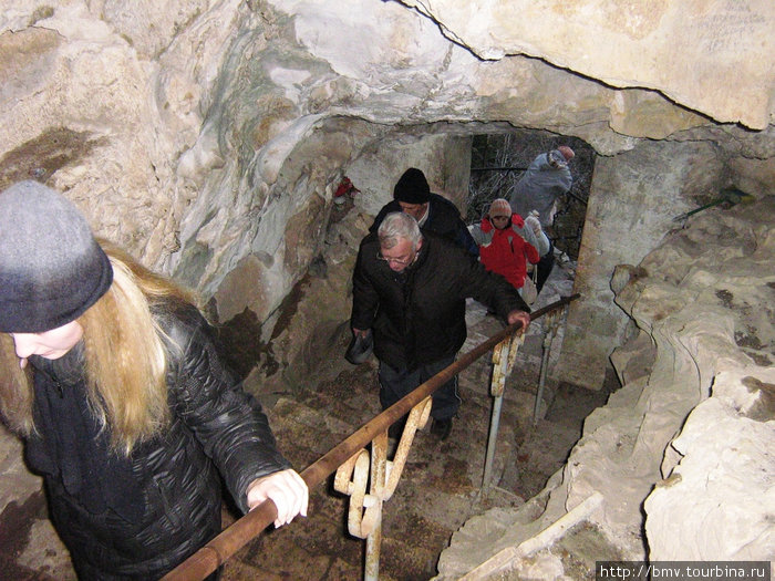 подъем к пещере Симона-канонита, ученика Иисуса Христа.