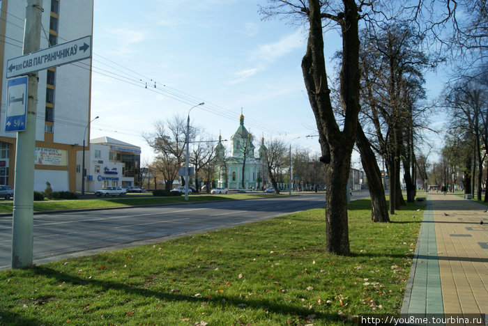 на улицу Советских пограничников Брест, Беларусь