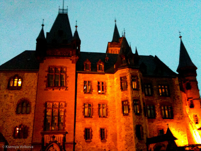 Замок Вернигероде / Wernigerode Schloß Вернигероде, Германия